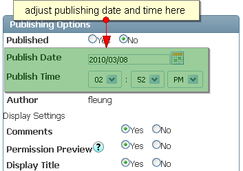 Borradores de art�culos